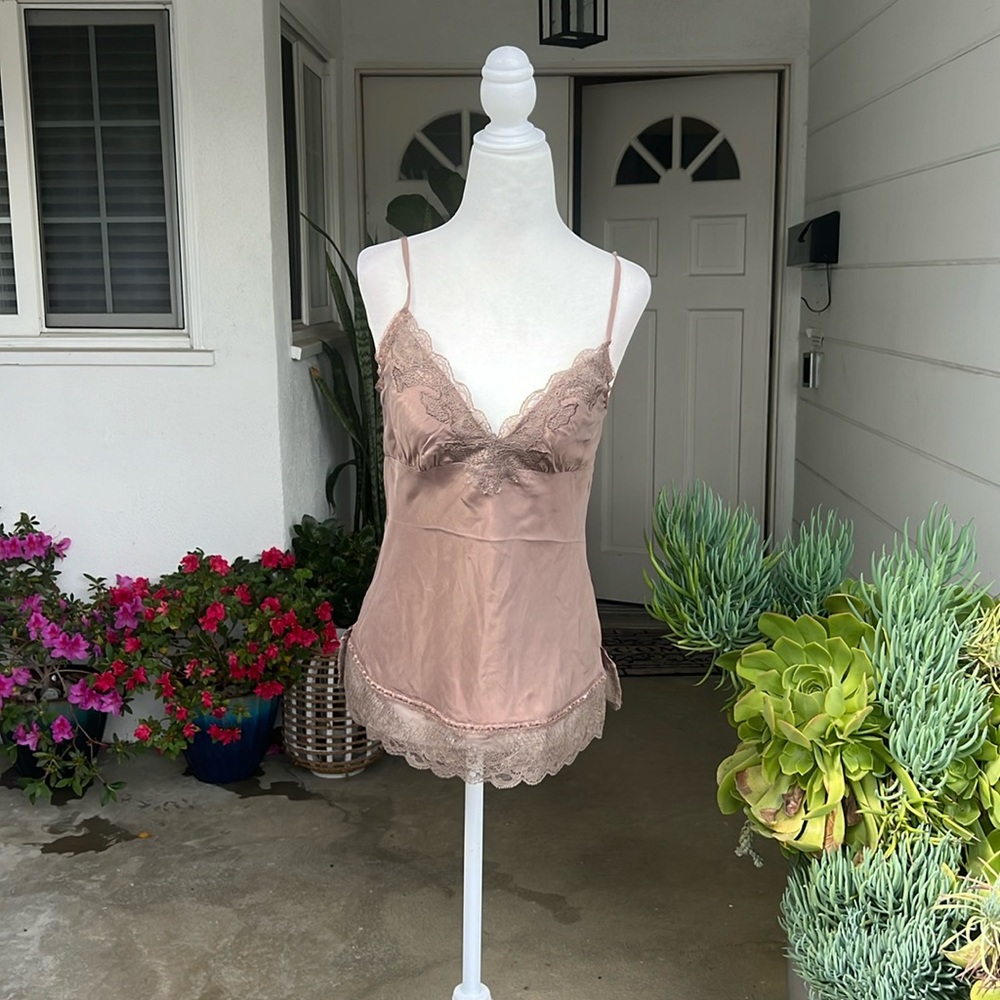Gold Hawk Silk Top